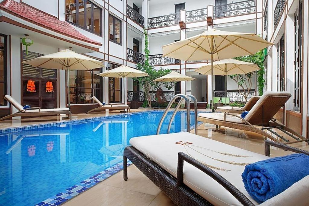 Vinh Hung 2 City Hotel Hoi An Exterior foto